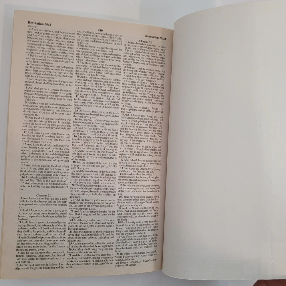 Kappa Books Holy Bible‎ King James Version KJV Softcover Brown Religious Text
